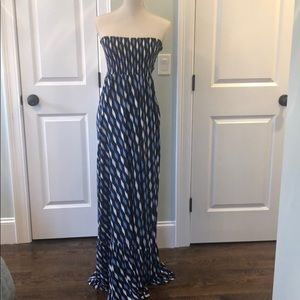 Michael Kors strapless Maxi dress